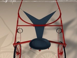 racing sulky Modelo 3D