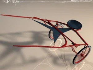 correndo mal-humorado Modelo 3D