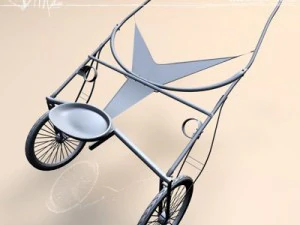 correndo mal-humorado Modelo 3D