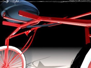 racing sulky Modelo 3D