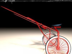 racing sulky Modelo 3D
