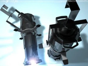 luce scenica ecc Modello 3D