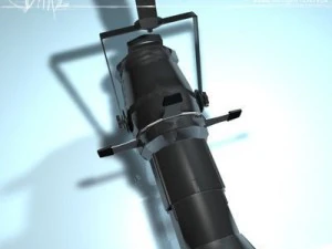 luce scenica ecc Modello 3D