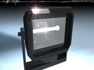 stage light   floodlights 3D Model