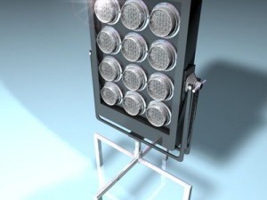 stage light   par 12x650 3D Model