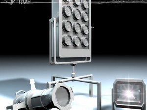 stage light set 2 Modello 3D