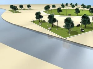 garden 3D Model