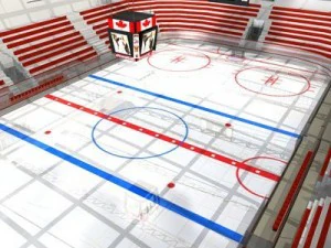 hockey stadium 3D Model