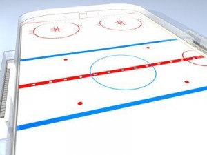 hockey field Modello 3D