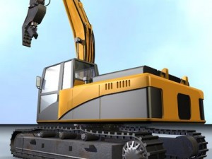 hydraulic excavators 3Dモデル