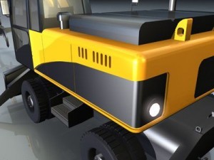 hydraulic excavators_2 3D Model