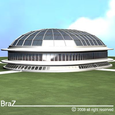 velodrome Modello 3D .c4d .max .obj .3ds .fbx .stl .blend 