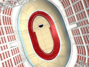 velodrome Modello 3D