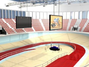 velodrome Modello 3D