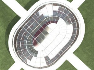 velodrome Modello 3D