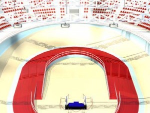 velodrome Modello 3D