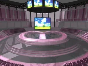 tv set 4 3D Model