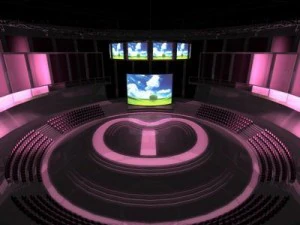tv set 4 3D Model