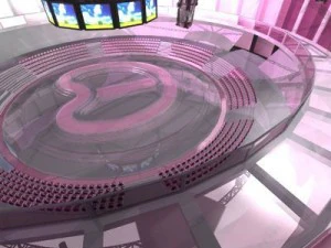 collezione di televisori 2 Modello 3D