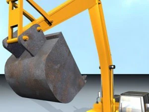 excavator 3D Model