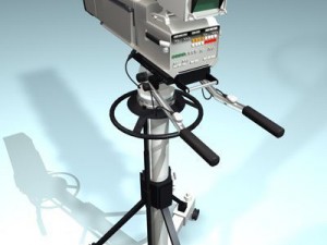 broadcast camera 3D Model