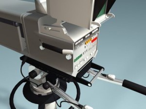 broadcast camera 3D Model