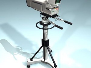 broadcast camera 3D Model