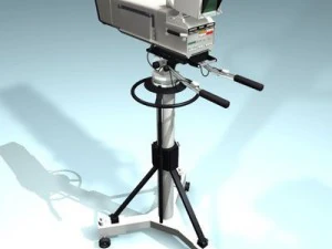 broadcast camera 3D Model