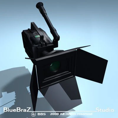 camera 3D Model .c4d .max .obj .3ds .fbx .stl .blend 