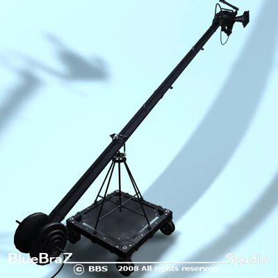 jimmy jib 3D Model .c4d .max .obj .3ds .fbx .stl .blend 