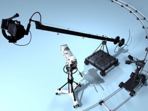 broadcast camera collection 3D Model