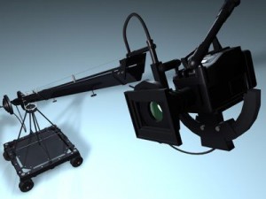 broadcast camera collection 3D Model