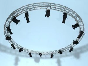 丸トラス2 3Dモデル