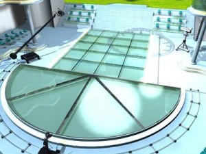 televisore 7 Modello 3D