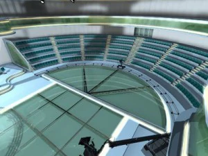 televisore 7 Modello 3D