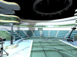 televisore 7 Modello 3D