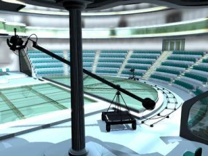 televisore 7 Modello 3D