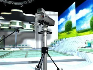 televisore 7 Modello 3D