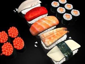 sushi2 Modèle 3D