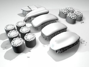 sushi2 Modèle 3D