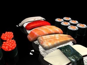 sushi2 Modèle 3D