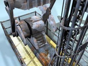 pumpjack Modello 3D