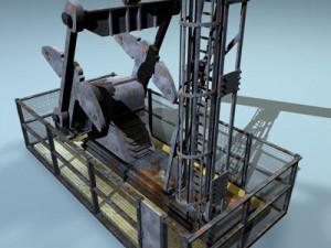 pumpjack 3D Model