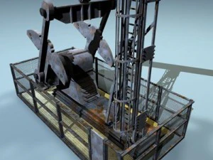 pumpjack Modello 3D