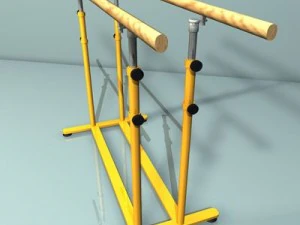 barres parall&egrave;les Modèle 3D