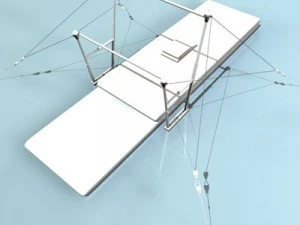 고르지 않은 막대 3D 모델