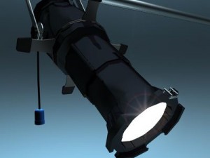 stage lights collection 3D Model