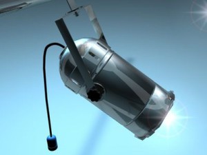 stage lights collection 3D Model