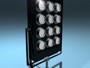 stage lights collection 3D Model