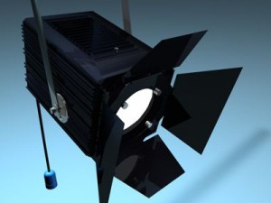 stage lights collection 3D Model